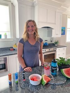 Briana_making_refreshing_nuun_watermelon_drink
