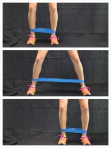 lateral band walks