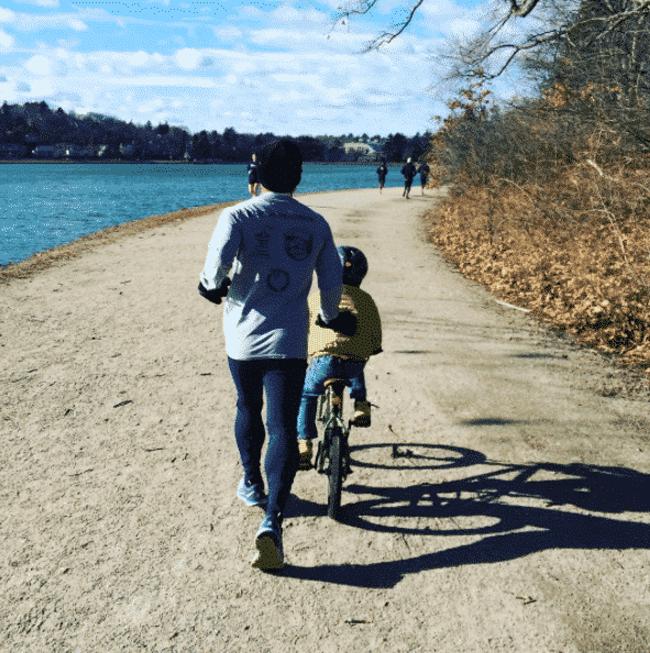 Family running